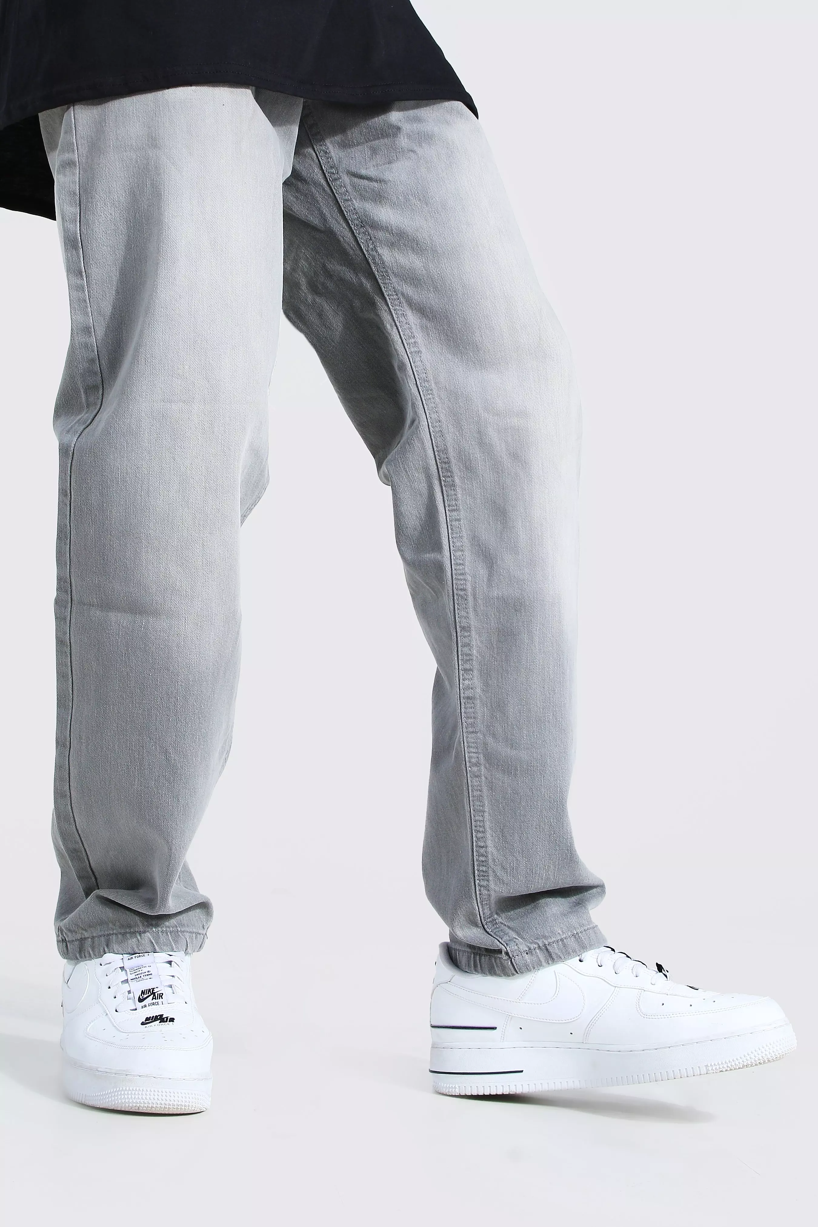 Grey relaxed hot sale fit jeans